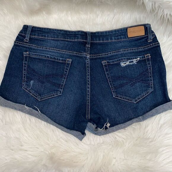 Aeropostale distressed MIDI Shorts - Picture 2 of 4